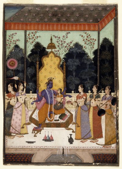 Vaikuntha Darshana, c.1710-15 da Murad and Lupha Murad and Lupha